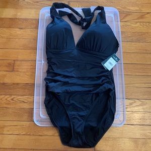 NWT! Never worn! Ralph Lauren One-Piece Bathing Suit- Black